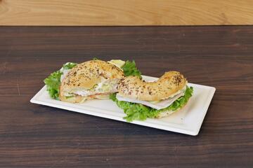 Turkey bagel
